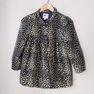 Peek leopard print jacket size 10